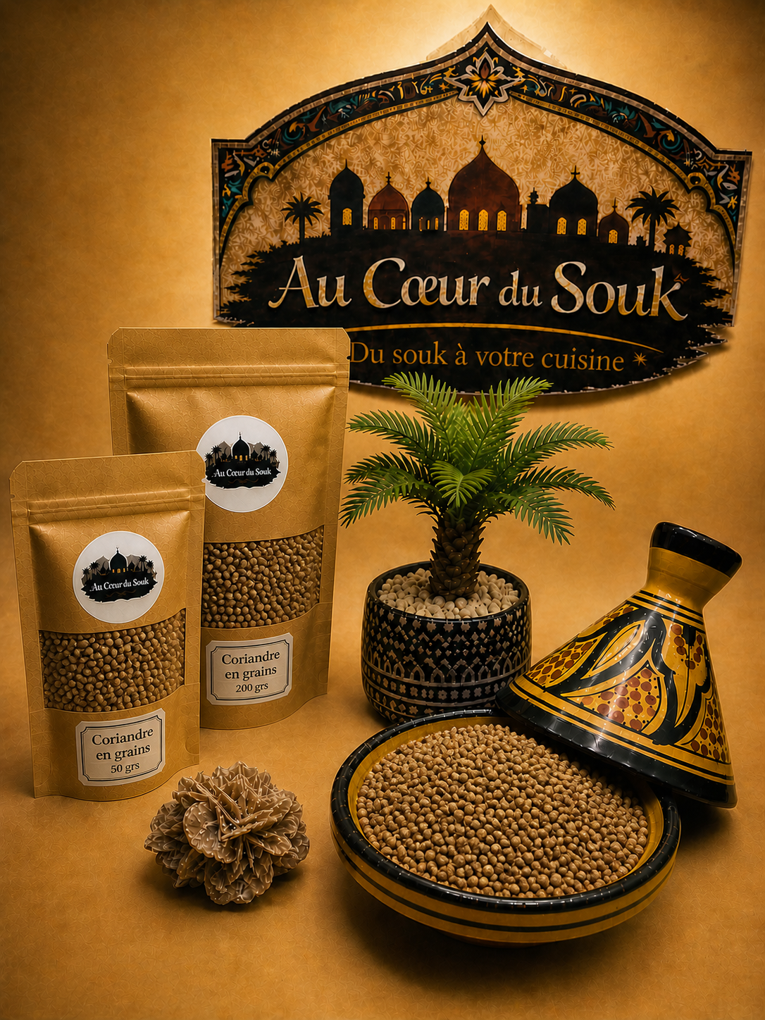 Coriandre en Grains